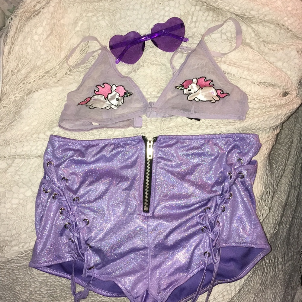 Purple Rave Outfit M/L
